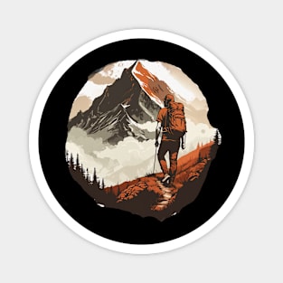 T-shirt for people who love the mountains Magnet